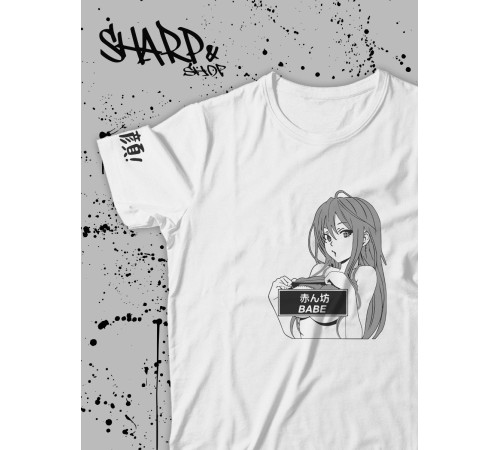 Sharp& Футболка Аниме оверсайз Хентай Токийский Гуль