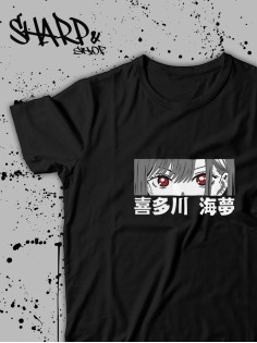 Sharp& Футболка Аниме оверсайз Хентай Токийский Гуль