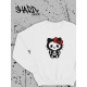 Толстовки, свитшоты и худи Hello Kitty Sharp&Shop Свитшот Hello Kitty белый оверсайз толстовка Куроми
