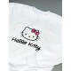 Толстовки, свитшоты и худи Hello Kitty Sharp&Shop Свитшот Hello Kitty белый оверсайз толстовка Куроми