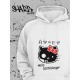 Толстовки, свитшоты и худи Hello Kitty Sharp&Shop Худи Hello Kitty белое оверсайз Куроми кофта дрейн гранж