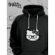 Толстовки, свитшоты и худи Hello Kitty Sharp&Shop Худи Hello Kitty черное оверсайз Куроми кофта дрейн гранж
