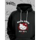 Толстовки, свитшоты и худи Hello Kitty Sharp&Shop Худи Hello Kitty черное оверсайз Куроми кофта дрейн гранж