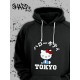 Толстовки, свитшоты и худи Hello Kitty Sharp&Shop Худи Hello Kitty черное оверсайз Куроми кофта дрейн гранж