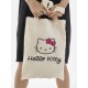 Шоппер Hello Kitty Куроми Sharp& Сумка шоппер бежевый Аниме Hello Kitty Куроми дрейн тканевая