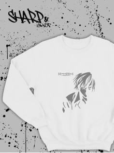 Sharp@Shop Свитшот Аниме белый оверсайз токийский Гуль Ахегао хентай