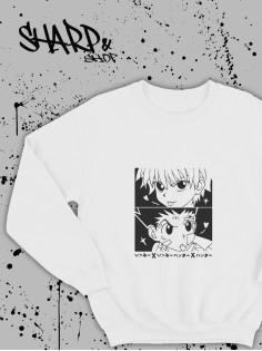 Sharp@Shop Свитшот Аниме белый оверсайз ахегао Токийский Гуль