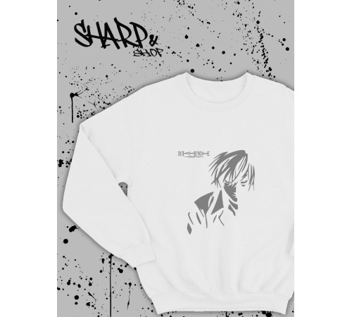 Sharp@Shop Свитшот Аниме белый оверсайз ахегао Токийский Гуль