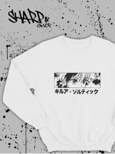 Sharp@Shop Свитшот Аниме белый оверсайз ахегао Токийский Гуль