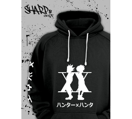 Sharp@Shop Худи оверсайз с принтом Аниме Дрейн блич