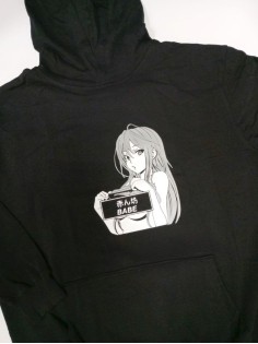 Sharp@Shop Худи оверсайз с принтом Аниме Дрейн блич