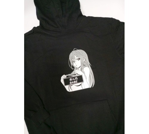 Sharp@Shop Худи оверсайз с принтом Аниме Дрейн блич