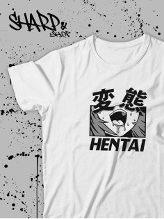 Футболка Аниме оверсайз Sharp&Shop Женская футболка аниме оверсайз унисекс с принтом