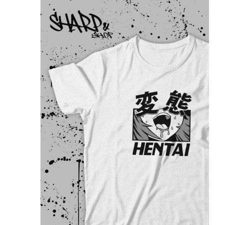 Футболка Аниме оверсайз Sharp&Shop Женская футболка аниме оверсайз унисекс с принтом