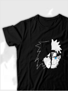 Футболка Аниме оверсайз Sharp&Shop Футболка с принтом оверсайз Ahegao