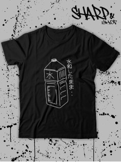 Футболка Аниме оверсайз Sharp&Shop Футболка с принтом оверсайз Ahegao