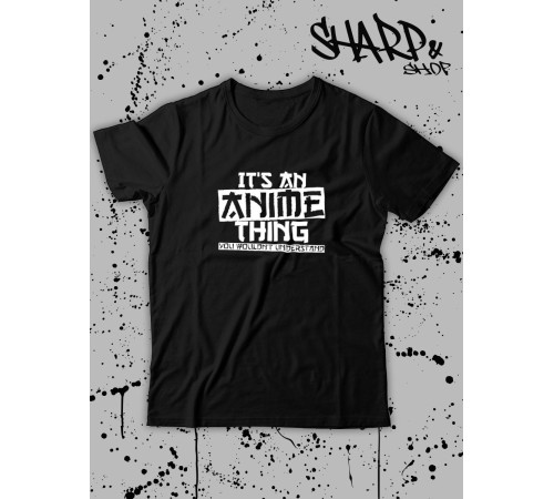 Футболка Аниме оверсайз Sharp&Shop Футболка с принтом оверсайз Ahegao