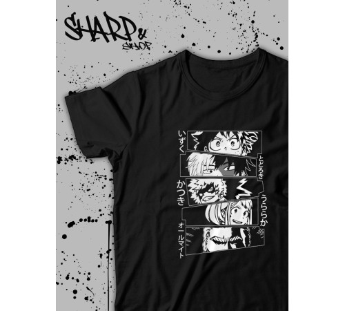 Футболка Аниме оверсайз Sharp&Shop Футболка с принтом оверсайз Ahegao