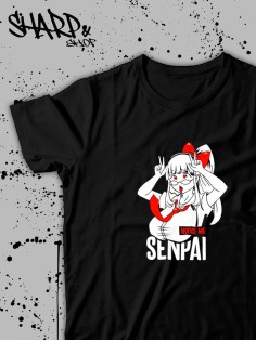 Футболка Аниме оверсайз Sharp&Shop Футболка с принтом оверсайз Ahegao