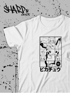 Футболка Аниме оверсайз Sharp&Shop Футболка оверсайз anime унисекс мужская