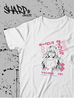 Футболка Аниме оверсайз Sharp&Shop Футболка оверсайз anime унисекс мужская