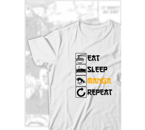 Футболка Аниме оверсайз Sharp&Shop Футболка оверсайз anime унисекс мужская