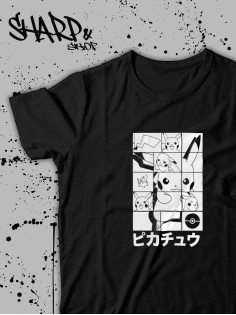 Футболка Аниме оверсайз Sharp&Shop Футболка оверсайз аниме Хентай Дрейн Ахегао