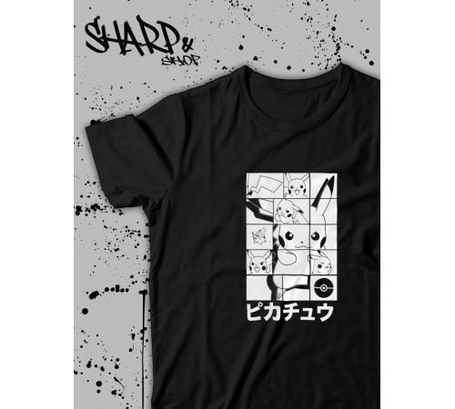 Футболка Аниме оверсайз Sharp&Shop Футболка оверсайз аниме Хентай Дрейн Ахегао