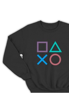 Свитшоты Аниме оверсайз Sharp&Shop Свитшот с принтом мужской Куроми Ахегао