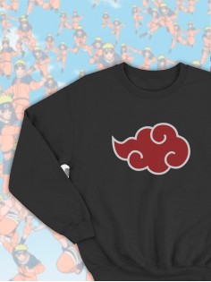 Свитшоты Аниме оверсайз Sharp&Shop Свитшот с принтом мужской Куроми Ахегао
