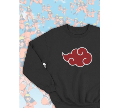 Свитшоты Аниме оверсайз Sharp&Shop Свитшот с принтом мужской Куроми Ахегао