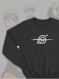 Свитшоты Аниме оверсайз Sharp&Shop Свитшот с принтом мужской Куроми Ахегао
