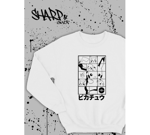 Свитшоты Аниме оверсайз Sharp&Shop Свитшот с принтом мужской anime ахегао куроми