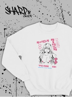 Свитшоты Аниме оверсайз Sharp&Shop Свитшот с принтом мужской anime ахегао куроми