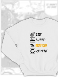 Свитшоты Аниме оверсайз Sharp&Shop Свитшот с принтом мужской anime ахегао куроми