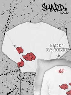 Свитшоты Аниме оверсайз Sharp&Shop Свитшот с принтом мужской anime ахегао куроми