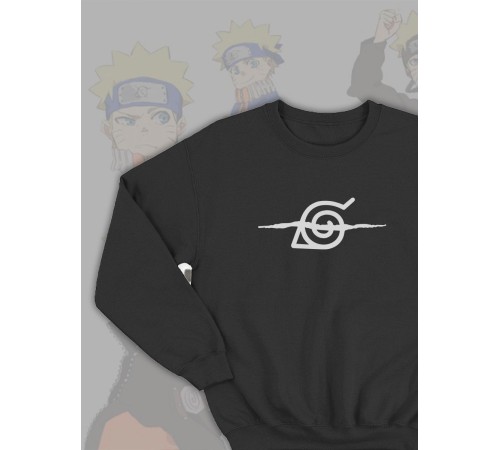 Свитшоты Аниме оверсайз Sharp&Shop Свитшот с принтом хентай Ахегао Куроми