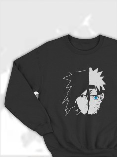 Свитшоты Аниме оверсайз Sharp&Shop Свитшот с принтом хентай Ахегао Куроми