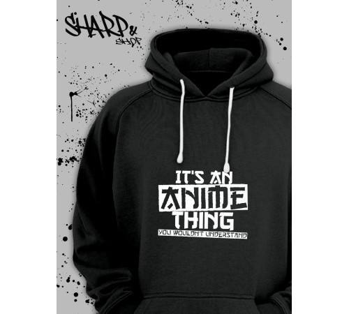 Худи Аниме оверсайз Sharp&Shop Аниме оверсайз худи хантер Хентай Куроми