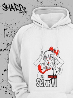 Худи Аниме оверсайз Sharp&Shop Аниме оверсайз худи хантер Хентай Куроми