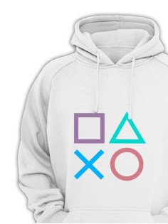 Худи Аниме оверсайз Sharp&Shop Аниме худи мужское оверсайз с принтом белое