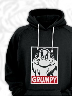 Худи Аниме оверсайз Sharp&Shop Аниме худи мужское оверсайз с принтом черное