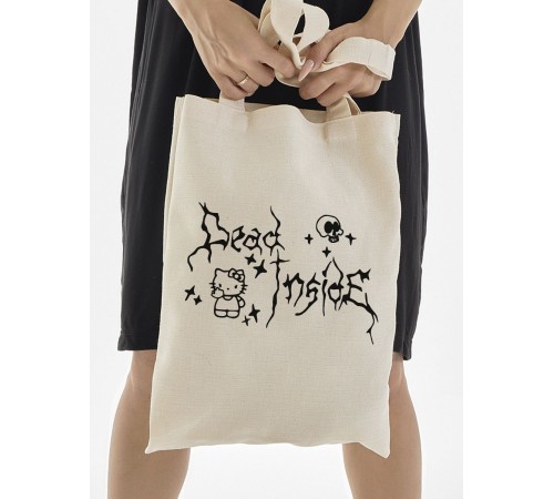Сумки шопперы с принтом Аниме Sharp&Shop Эко сумка шоппер аниме бежевый с принтом без молнии