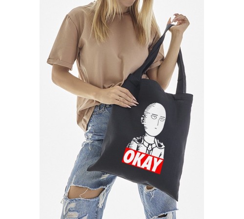 Сумки шопперы с принтом Аниме Sharp&Shop Эко сумка шоппер аниме черный с принтом без молнии