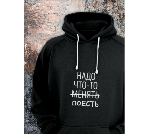 Толстовки оверсайз с принтом с приколом Sharp&Shop Худи с принтом мемом котом надписями толстовка оверсайз