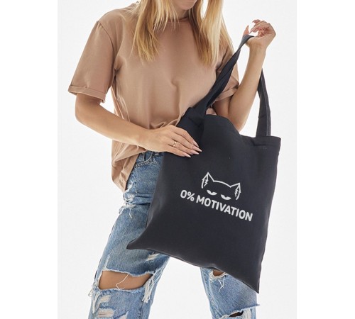 Сумка, шоппер с принтом и приколом Sharp&Shop Эко сумка шоппер с принтом мемом надписями котом без молнии