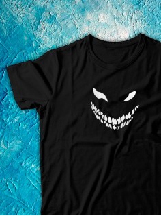 Футболка оверсайз с принтом с приколом Sharp&Shop Футболка с принтом надписью аниме оверсайз унисекс хлопок