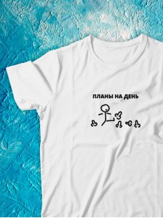 Футболка оверсайз с принтом с приколом Sharp&Shop Футболка с принтом надписью аниме оверсайз унисекс хлопок