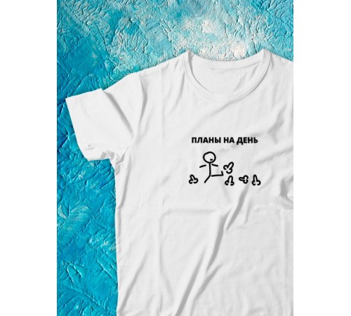 Футболка оверсайз с принтом с приколом Sharp&Shop Футболка с принтом надписью аниме оверсайз унисекс хлопок