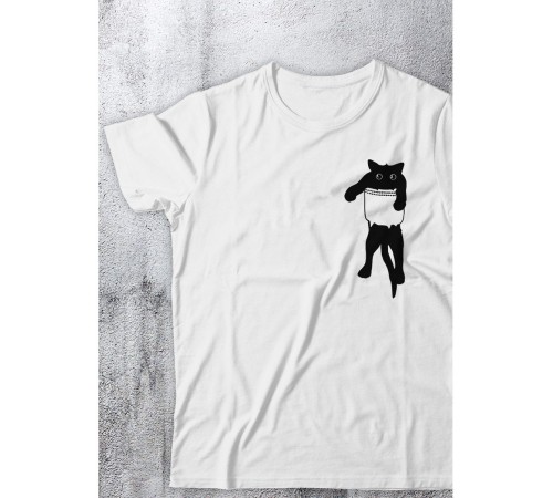 Футболка оверсайз с принтом с приколом Sharp&Shop Футболка с принтом надписью аниме оверсайз унисекс хлопок